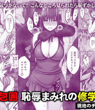 完全包囲 恥辱まみれの修学旅行 現地のチャラ男編【クリムゾン❤音声付き】レビュー4.82