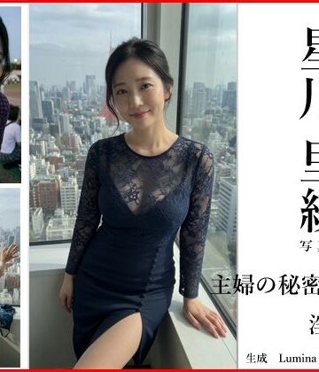 【Lumina Reijin】AI写真集 Vol.2 星川 里紗「主婦の秘密、淫らな配達」