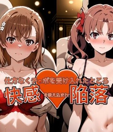 弱みを握られチ●ポを受け入れたところ快感を教え込まれ陥落【御●美琴＆白●黒子】