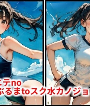 ポニテnoぶるまtoスク水カノジョ JN
