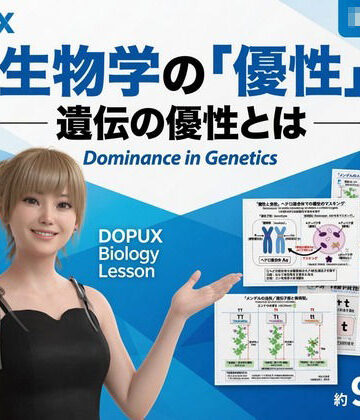 【▲20】一ノ瀬廻里 大学に進学し強豪予備校『DOPUX（ドピュックス』で生物I，IIを教える名物講師に！（Vol.012:優性）