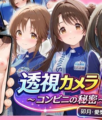 透視カメラ〜コンビニの秘密〜 卯月・愛梨・文香編【アイポスラボ❤動画・アニメーション】レビュー