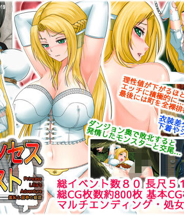 プリンセスクエスト 羞恥と屈辱の姫君【シロクロソフト❤ファンタジー】レビュー4.00
