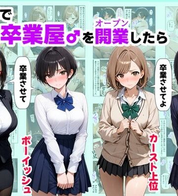 クラスで【処女卒業屋】を開業したら【【ハマダ商店】❤制服】レビュー5.00