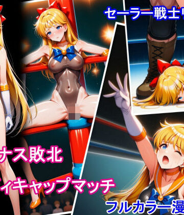 セーラー戦士リメイク ヴィーナス敗北 ハンディキャップマッチ【堕ちモノ缶詰❤アクション・格闘】レビュー