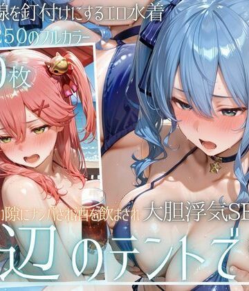 夏の海でナンパされ…彼氏の留守中にテントと砂浜で寝取りSEX Vol.6【幻想ピクセル工房❤辱め】レビュー