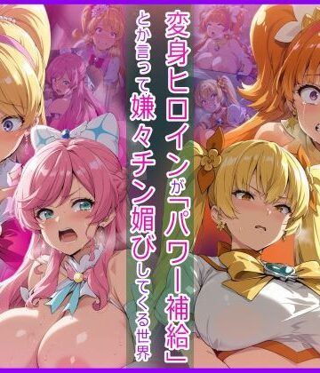 変身ヒロインが「パワー補給」とか言って嫌々チン媚びしてくる世界【HUMILI AI❤辱め】レビュー