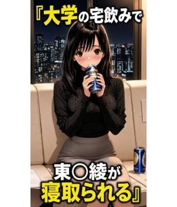 大学の宅飲みで東〇綾が寝取られる258枚【秋山堂❤処女】レビュー
