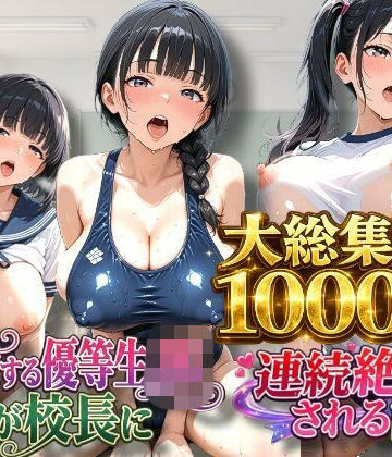 【総集編】【3作品収録】【1000枚収録】〜挑発する優等生JKが校長に連続絶頂される話 総集編 vol.1〜【練乳まんごろう❤辱め】レビュー