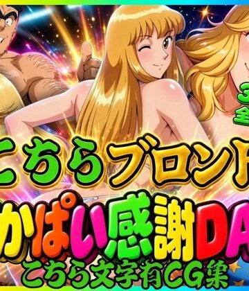 【こちら文字有CG集】こちらブロンドでかぱい感謝DAY 3本収録【オトナオトシゴロ❤巨乳】レビュー