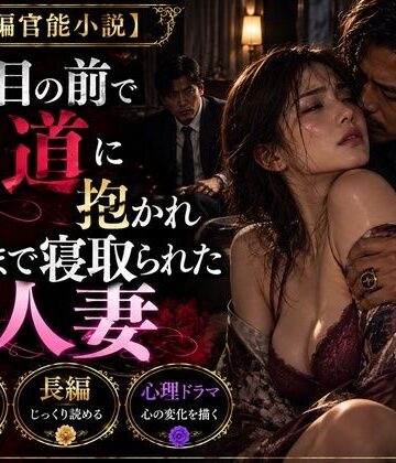 【長編官能小説】夫の目の前で極道に抱かれ心まで寝取られた人妻【NTR小説❤ノベル】レビュー